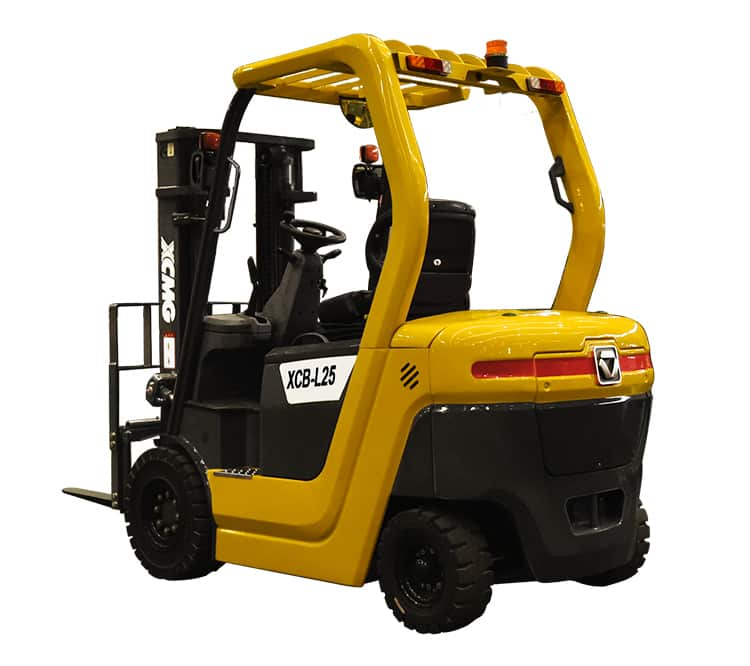 XCMG official 2.5 ton electric forklift XCB-L25 battery powered mobile fork lift for sale